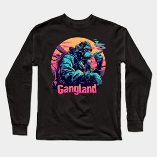 Gangland Iron Maiden monkey Long Sleeve T-Shirt